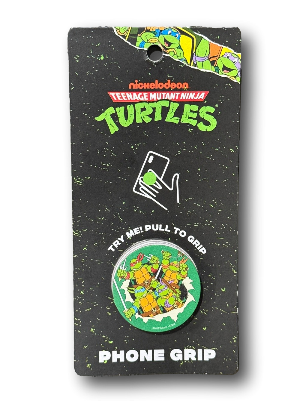 Nickelodeon Teenage Mutant Ninja Turtles TMNT Cell Phone Grip - NWT